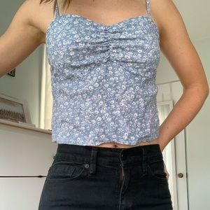Brandy Melville Floral Tank